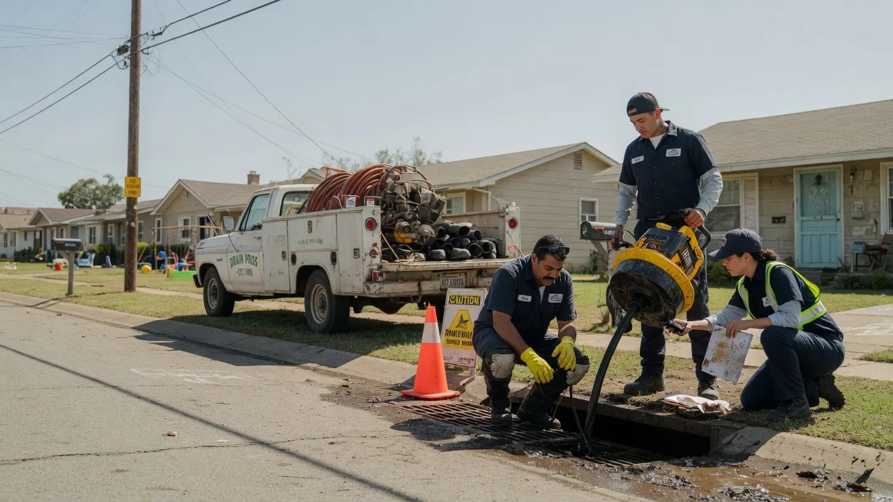 Drain Cleaning in Shiner, TX near me